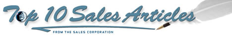 Top 10 Sales Articles banner